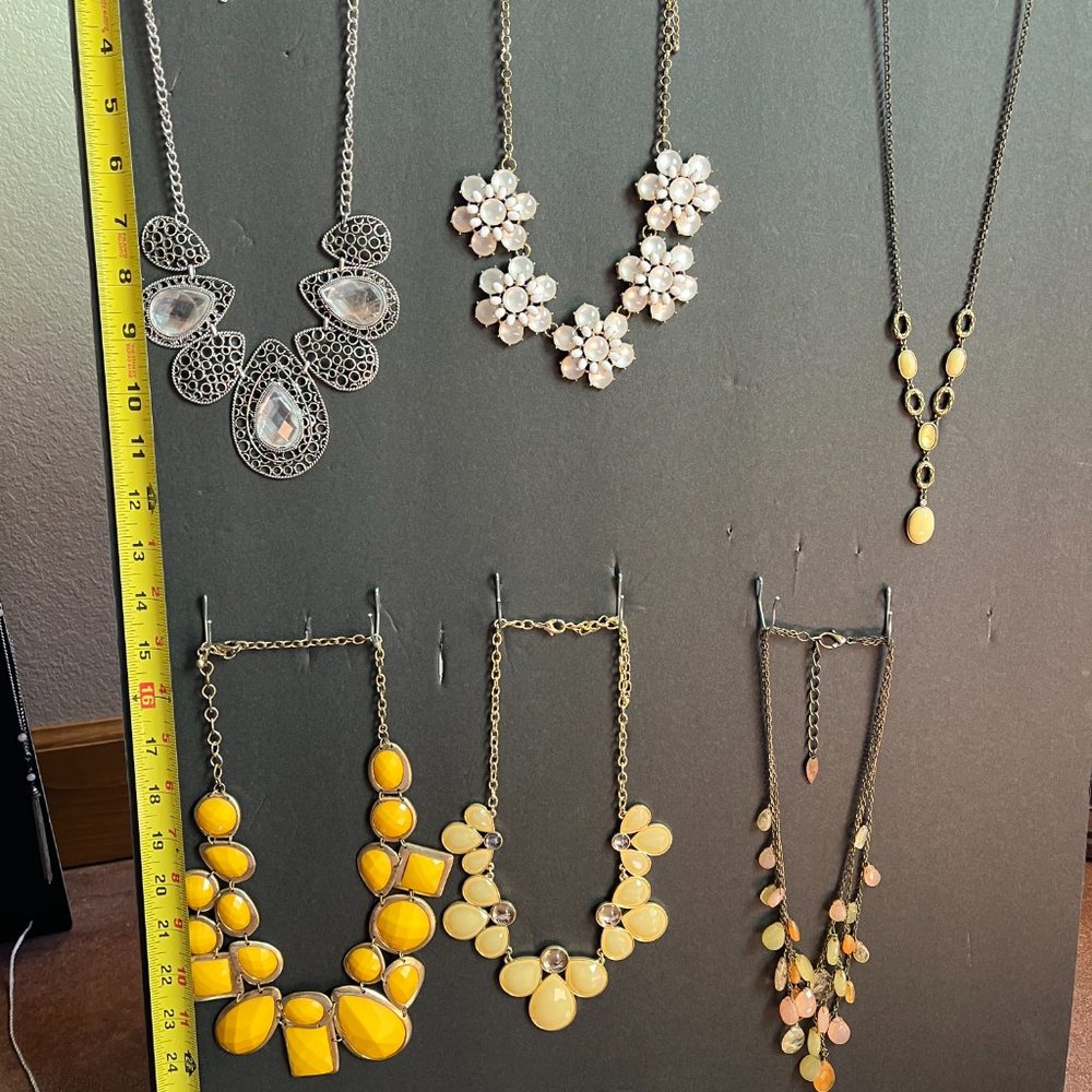 6 Statement Necklaces (Lot) - image 3